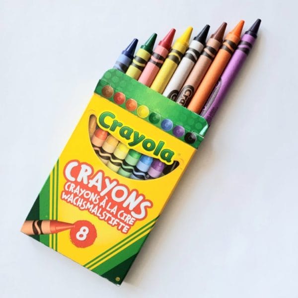 Crayola - 8 Crayons (Assorted Colours)